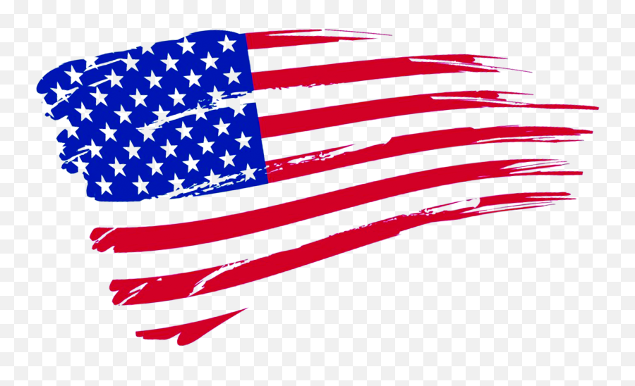 Labor Day Independence Bang - American Flag Clip Art Png,American Flag Png Free