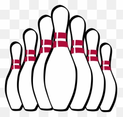 Pin Bowling Seven - Free Vector Graphic On Pixabay Clip Art Bowling Pins Png,Bowling Png