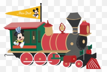 Download Hd Mainstreet - Toys Train Png Clipart Transparent Disney Train Clipart,Toys Clipart Png