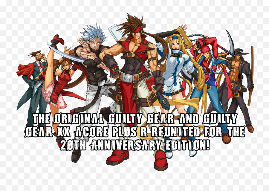 Guilty Gear 20th Anniversary Pack - Guilty Gear Sol Badguy Png,Guilty Gear Logo