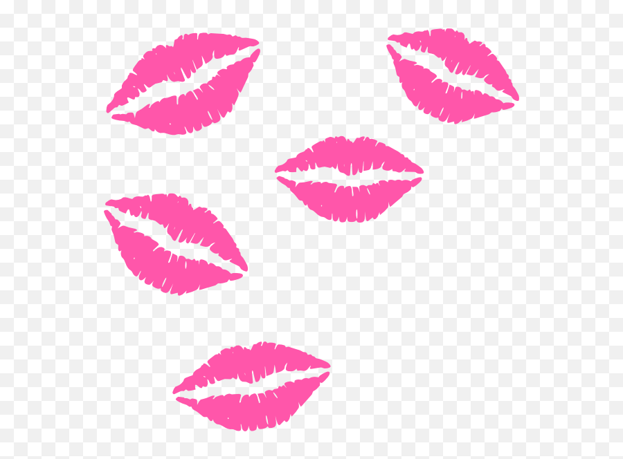 Pink Lips Clipart Png - Transparent Background Lipstick Lips Clipart,Lipstick Clipart Png