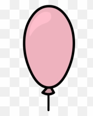 Pink Balloon - Clip Art png