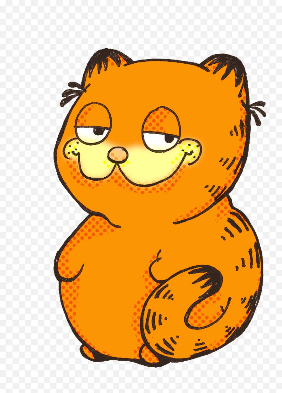 Whiskers Clip Art Dog Cartoon Cat - Garfield Cat Cartoon Hd Png,Garfield Png