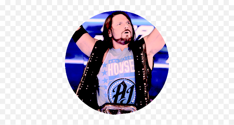Download Aj Styles Icons And Header - Label Png,Aj Styles Logo Png