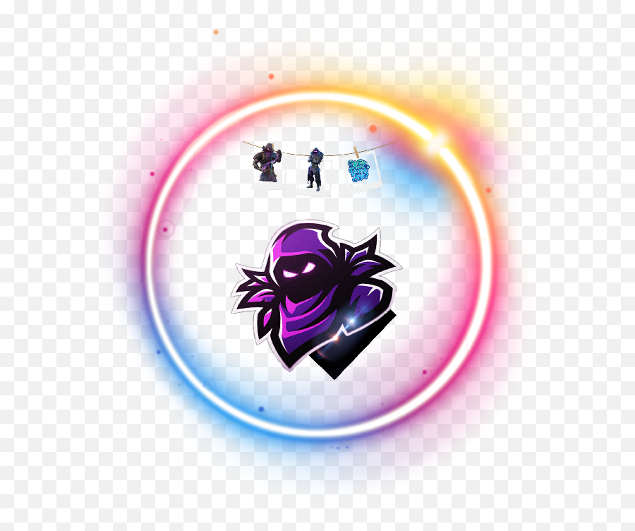 Fortnite Raven Logo Png Download - Gif Circle Transparent Background,Fortnite Logo Transparent