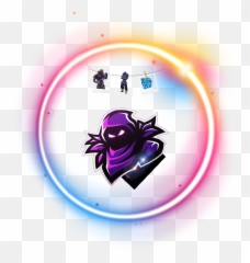 Fortnite Raven Logo Png Download - Gif Circle Transparent Background,Fortnite Logo Transparent