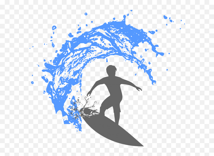 Download Hd Waves Ocean Surfing Image - Surfing Clipart Png,Surfing Png