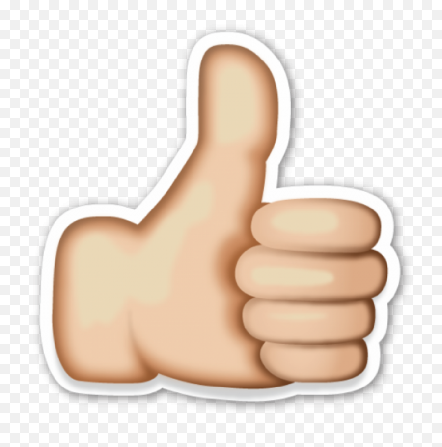 Download Like Emoji Thumbs Up Png Image - Like Emoji Em Png,Like Png