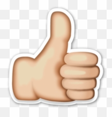 Download Like Emoji Thumbs Up Png Image