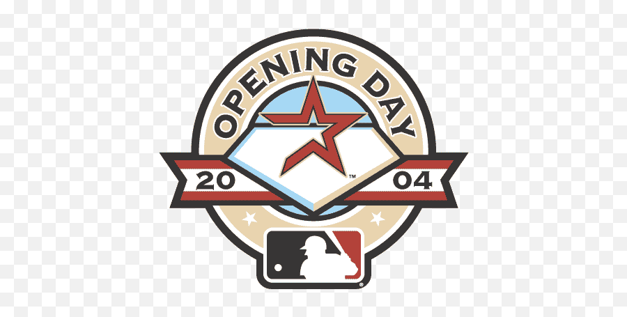 Houston Astros Special Event Logo - Mlb Opening Day 2004 Png,Houston Astros Logo Images