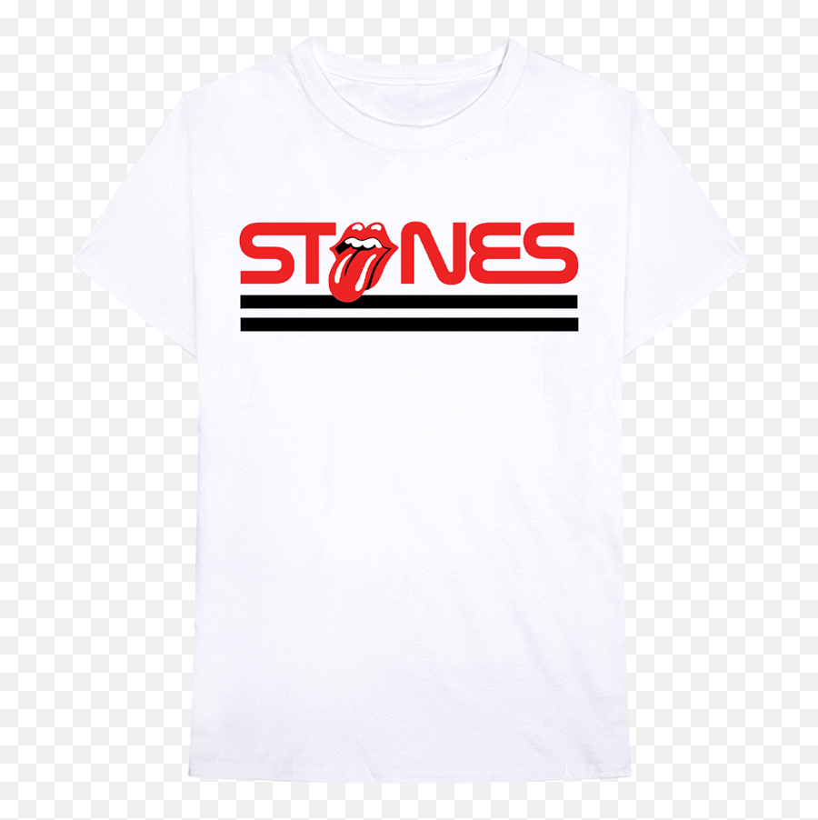 Rolling Stones Rock White T - Rock White T Shirt Png,White Tshirt Png