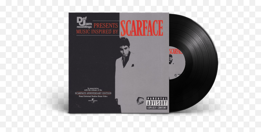 Download Hd Def Jam Recordings Presents - Scarface Lp Png,Scarface Png