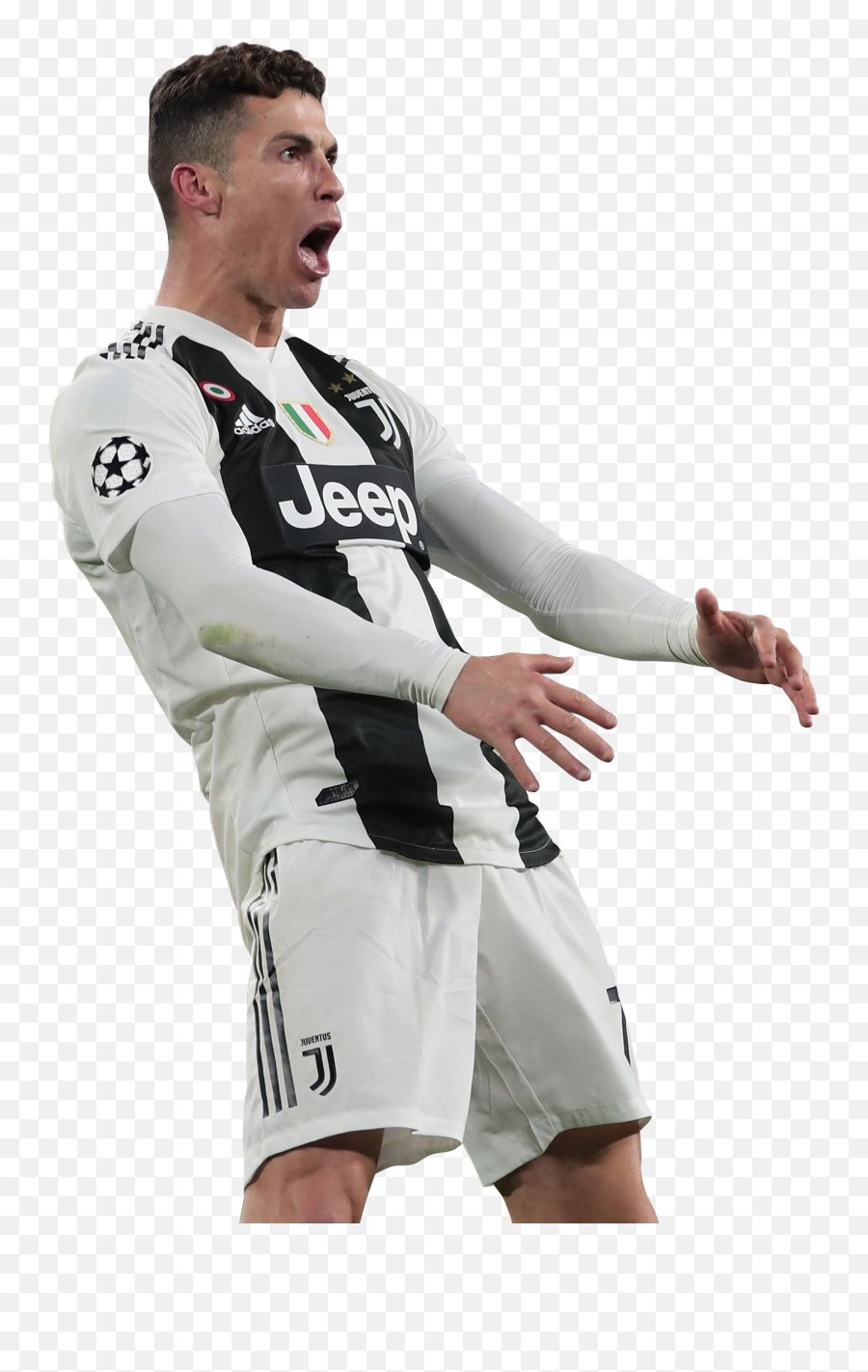 Cristiano Ronaldo Football Render - Cristiano Ronaldo Champions League Hat Tricks Png,Cristiano Ronaldo Png