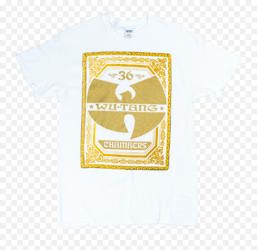 Download Hd Gold Chambers T Shirt - Wutang Clan Transparent Clan Png,Wu Tang Logo Png