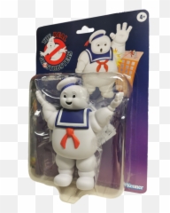 The Real Ghostbusters Stay - Puft Marshmallow Man Retro Figure Stay Puft Marshmallow Man Png,Stay Puft Marshmallow Man Png