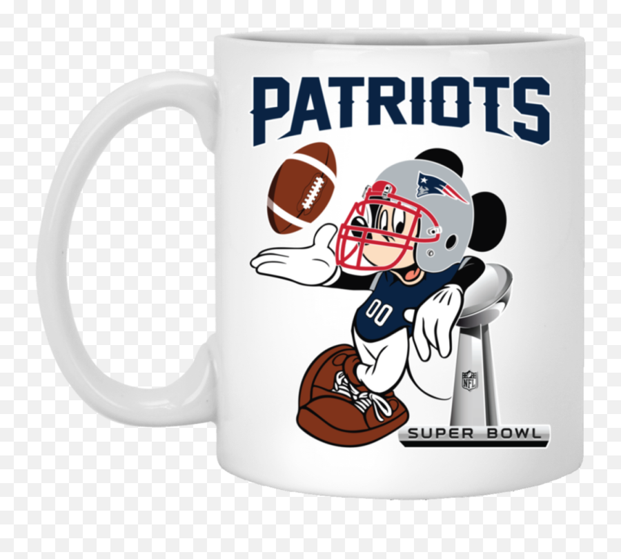 Download Share Tweet Pin It - Mickey Mouse Super Bowl Full New England Patriotas Logo Png,Super Bowl Png