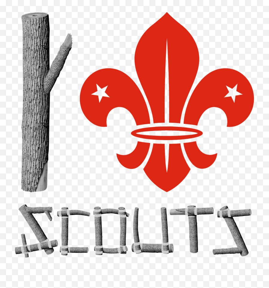 Download Hd Flor De Lis Scout Png - Fleur De Lis Scouts,Scout Png