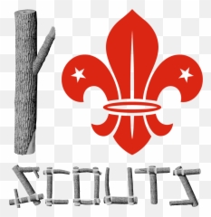 Download Hd Flor De Lis Scout Png - Fleur De Lis Scouts,Scout Png