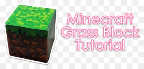 Minecraft Grass Block Tutorial Blog - Language png