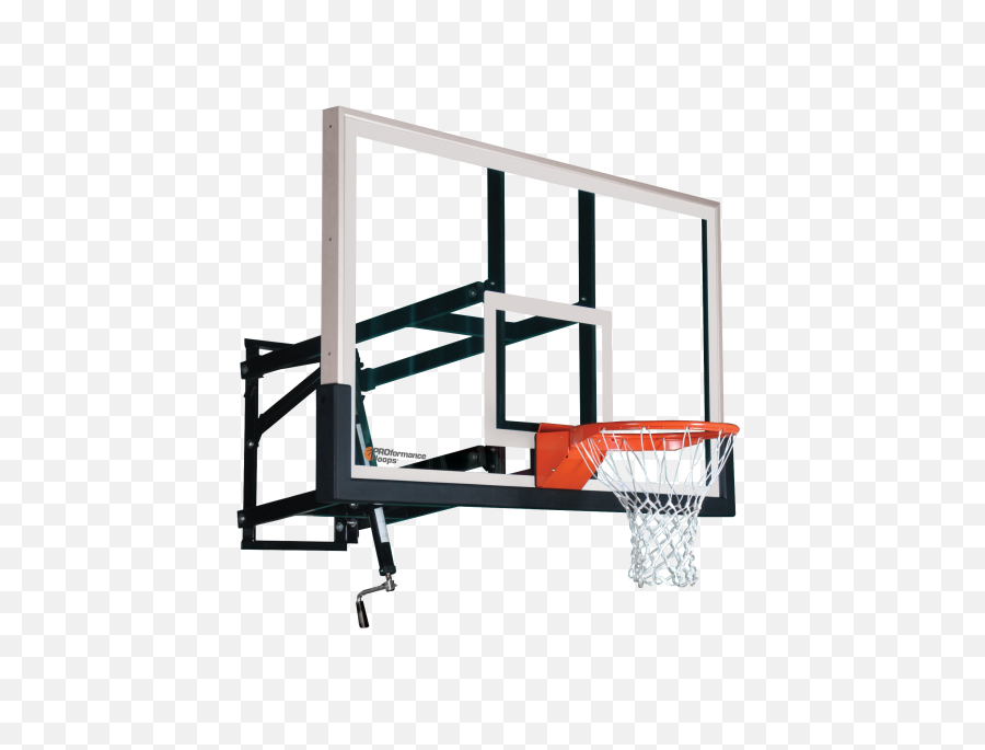 Wall Mount Basketball Hoop - Basketball Hoop Wall Mount Png,Basketball Rim Png