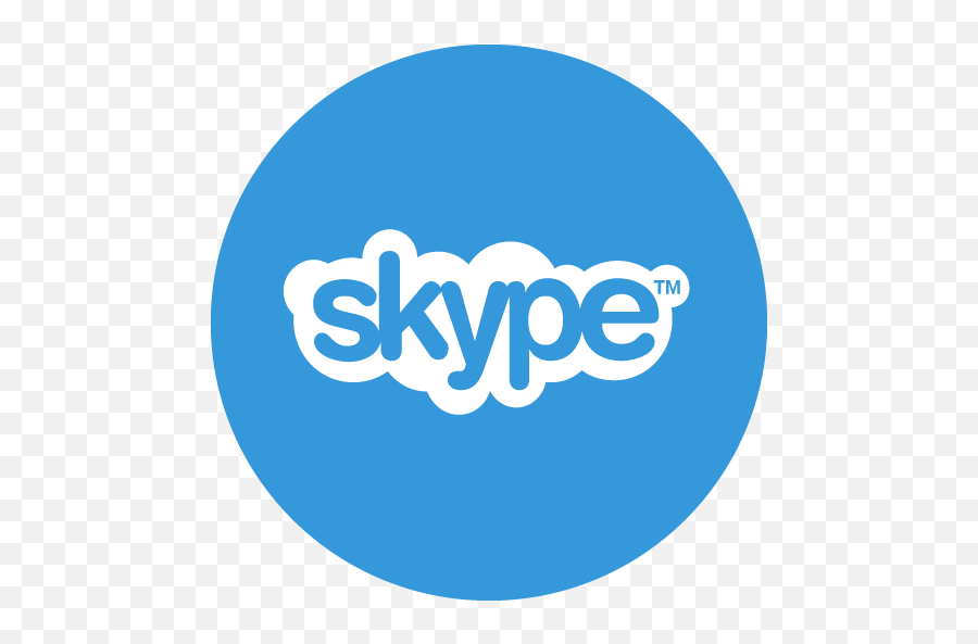 Skype Icon 2 - Sky Skype Png,Skype Circle Icon