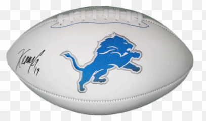 Kenny Golladay Autographed Detroit Lions Logo Football - Jsa Witness Pope John Lions Png,Detroit Lions Logo Png
