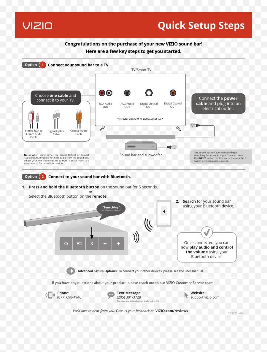 Vizio Sound Bar Manual - Manuals Manual Vizio Sound Bar Remote Instructions Png,Volume Icon Not Showing