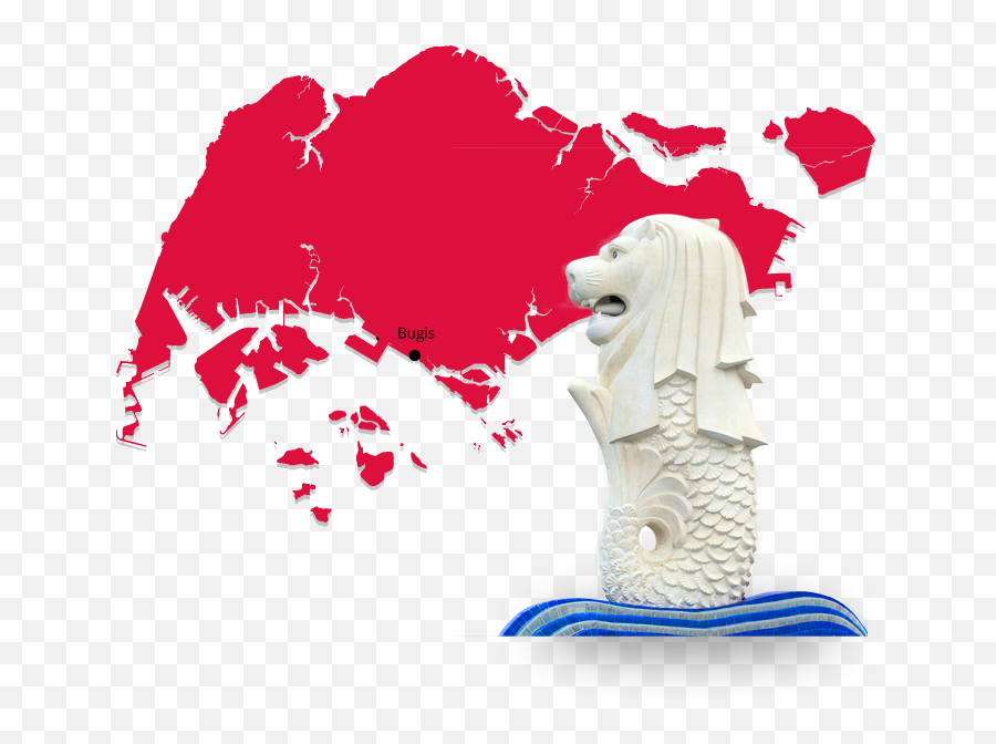 Download City Map Singapore Free Photo Png Clipart - Merlion Park,City Map Icon