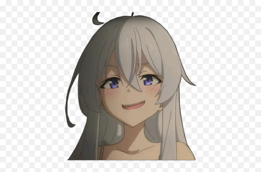 Telegram Sticker From Pack - Majo No Tabitabi Emote Png,Disgusted Anime Icon