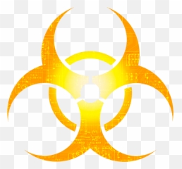 Biohazard Png - Yellow Symbol