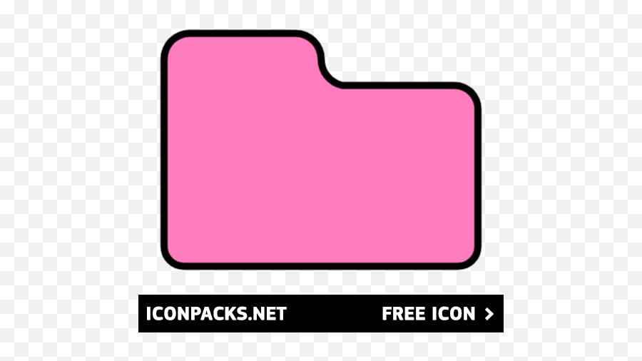 Free Pink Folder Icon Symbol Png Svg Download - Vertical,Pink Icon