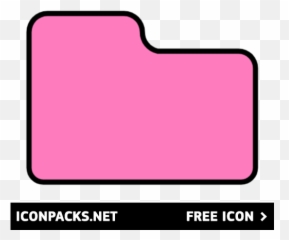 Free Pink Folder Icon Symbol Png Svg Download - Vertical,Pink Icon