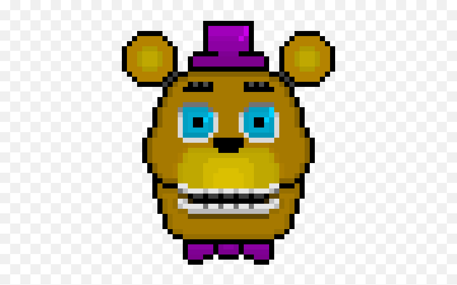 Fred Bear Pixel Art Maker - Sai Baba Temple Png,Fnaf 4 Icon - free ...