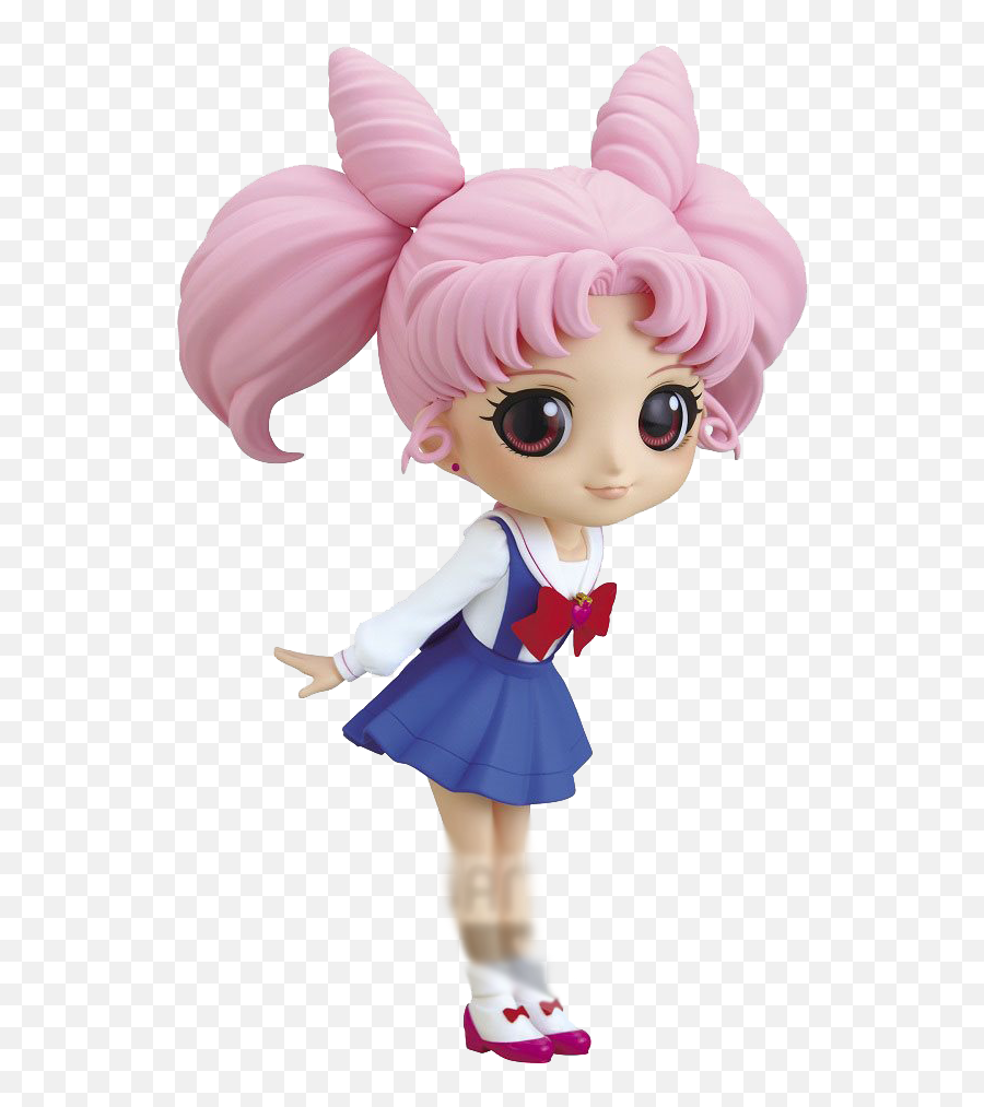 Sailor Moon Eternal Q Posket Statue Chibiusa Version A - Chibi Figurine Sailor Moon Png,Sailor Moon Icon Tumblr