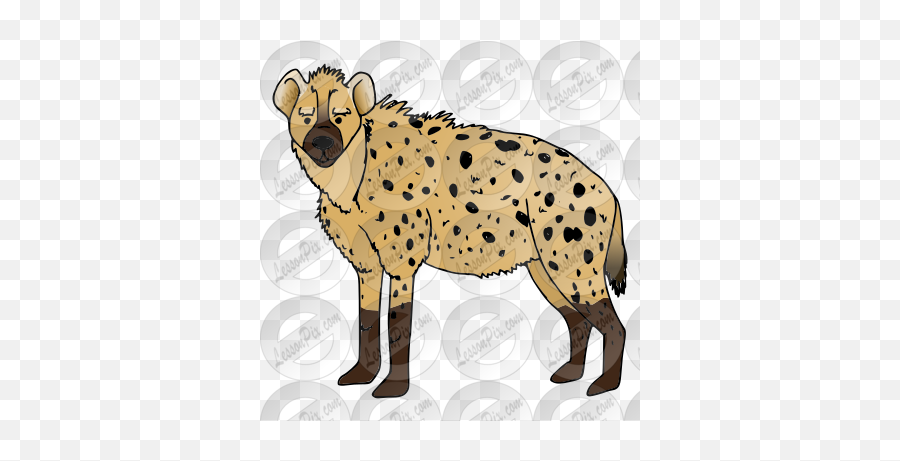 Lessonpix Mobile - Clip Art Png,Hyena Png