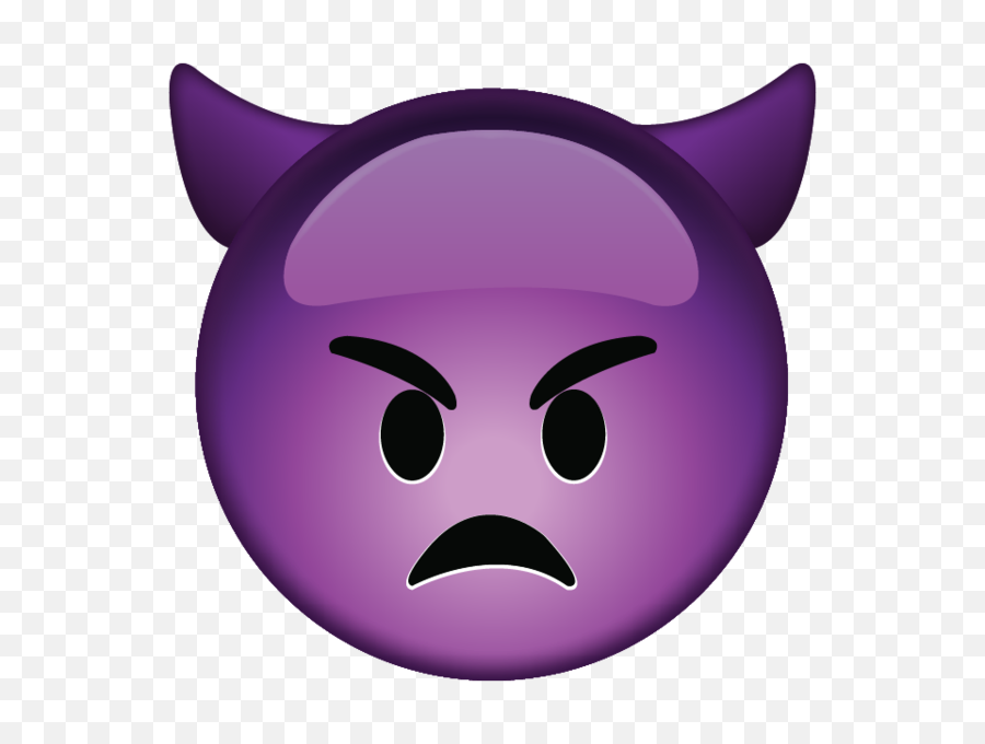Purple Devil Emoji Transparent Png - Devil Emoji Gif,Mad Emoji Png