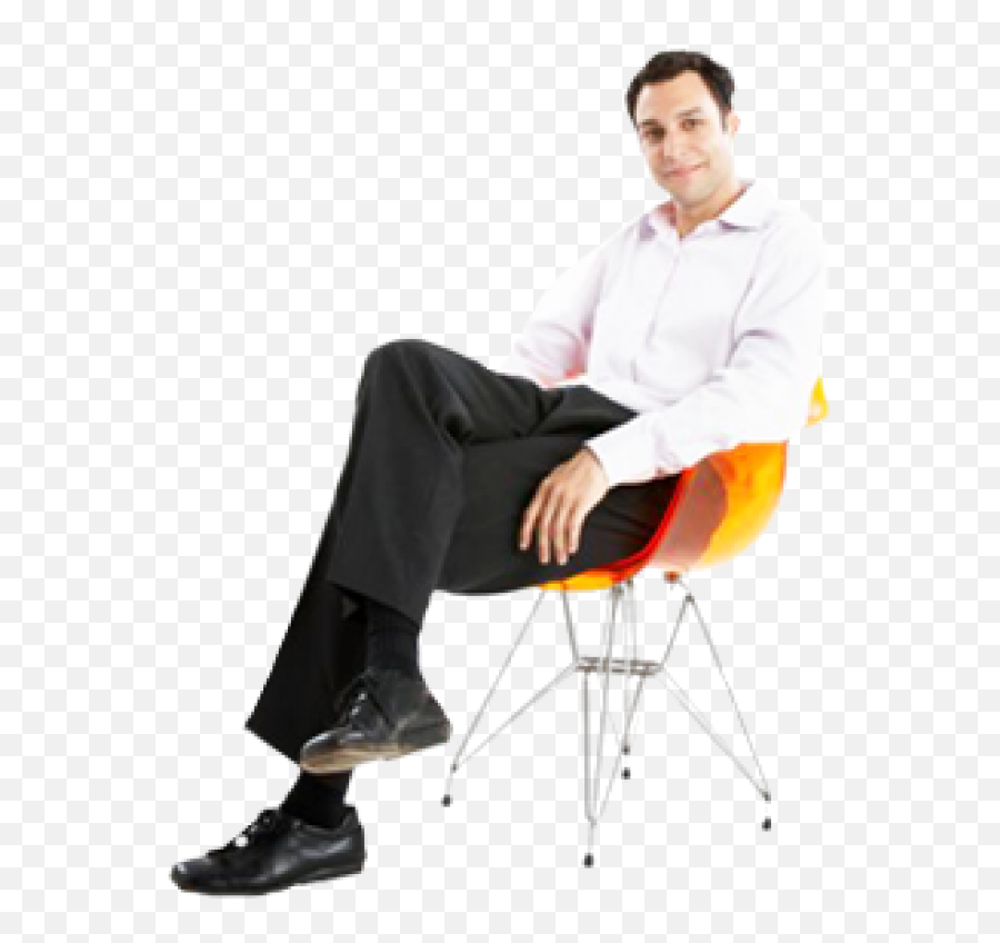 Hd Sitting Man Png Free Download - Man Sit On Chair Png,Sitting Man Png