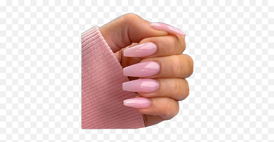 Pink Nails Discovered By Dreams Come True - Pastel Aesthetic Nails Acrylic Png,Nails Png