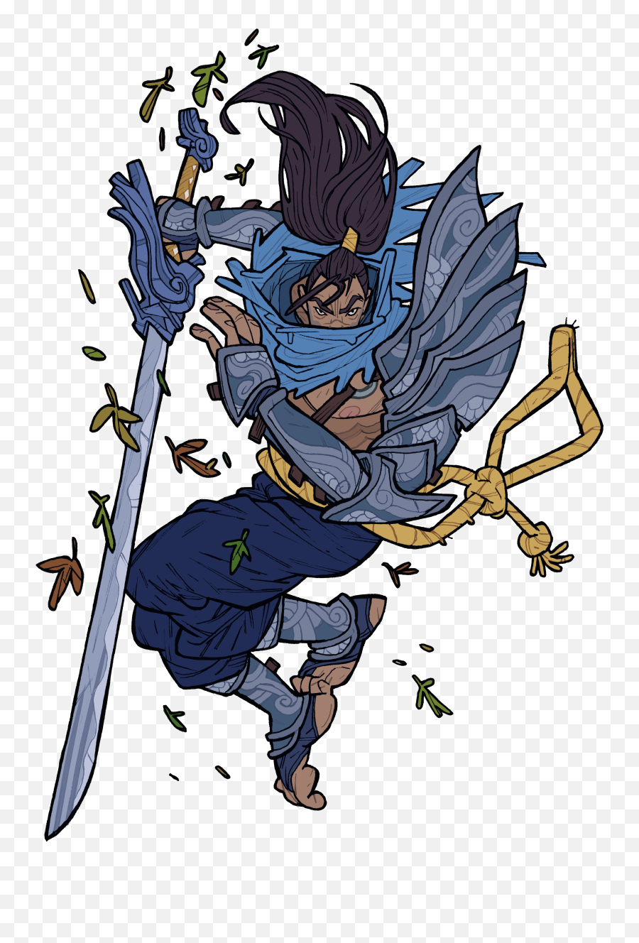 Yasuo Sticker From The Face Your Fears - Yasuo Transparent Png,Yasuo Png