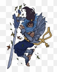 Yasuo Sticker From The Face Your Fears - Transparent png