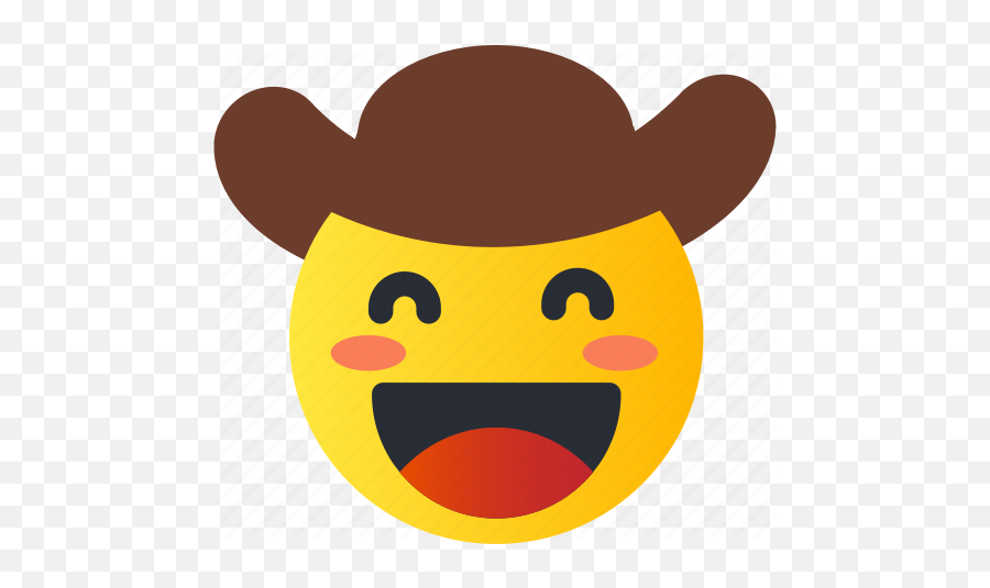 Avatar Cowboy Emoji Emoticons - Cartoon Png,Cowboy Emoji Png