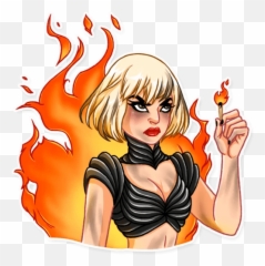Lady Gaga - Png Stickers