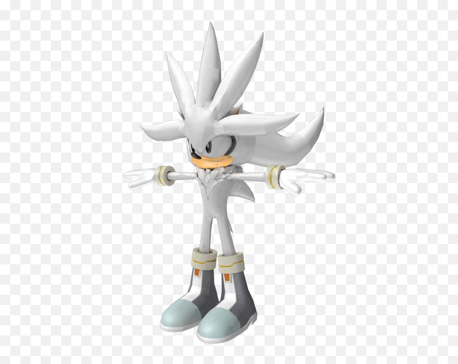 Super Silver - Silver Model Sonic 06 Png,Silver The Hedgehog Png