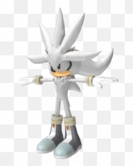 Super Silver - Silver Model Sonic 06 Png,Silver The Hedgehog Png
