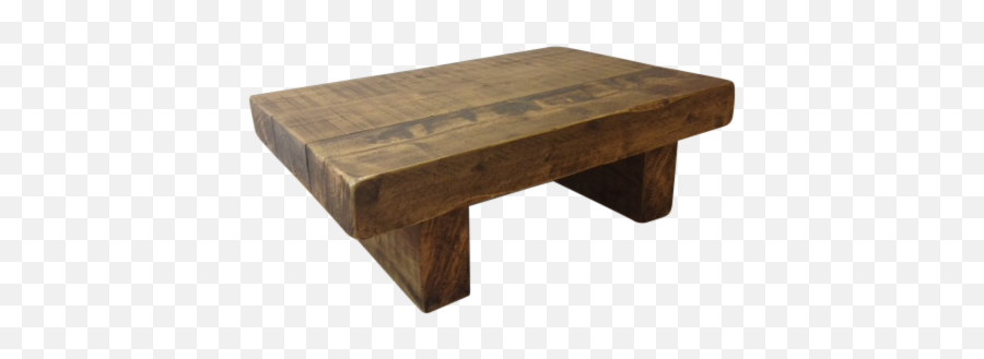 The 4ft X 2ft Chunky Rustic Coffee Table - Coffee Table Png,Coffee Table Png