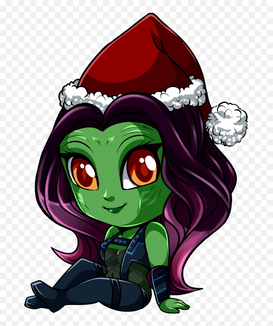 Marvel Gamora Png Transparent - Chibi Gamora,Gamora Transparent