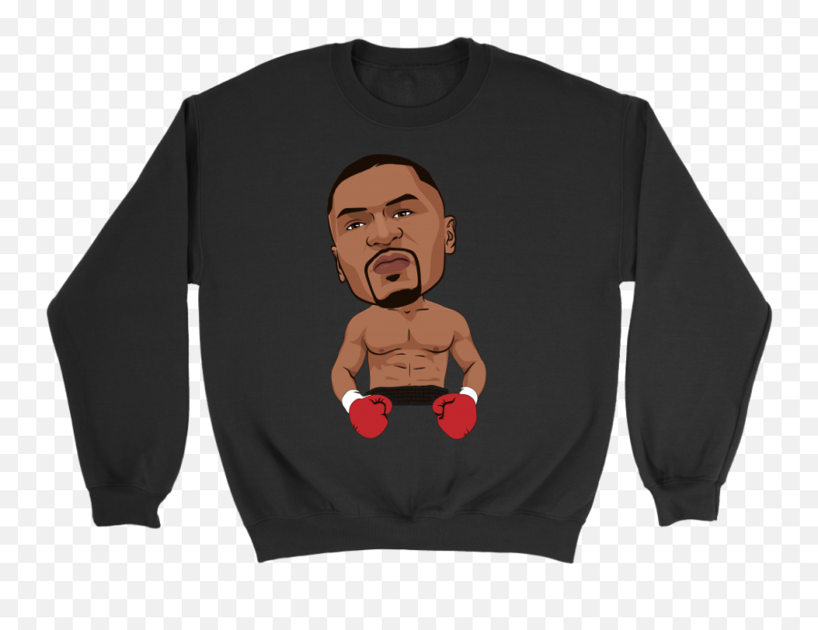 Download Hd Mike Tyson Cartoon Sweatshirt - Shirt Sweater Pullover Png,Neil Degrasse Tyson Png