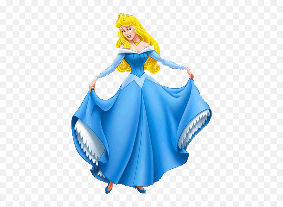 Sleeping Beauty Png Hd - Princess Aurora Blue Dress,Sleeping Beauty Png