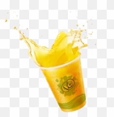 Lemonade Splash Png Picture - Orange Juice