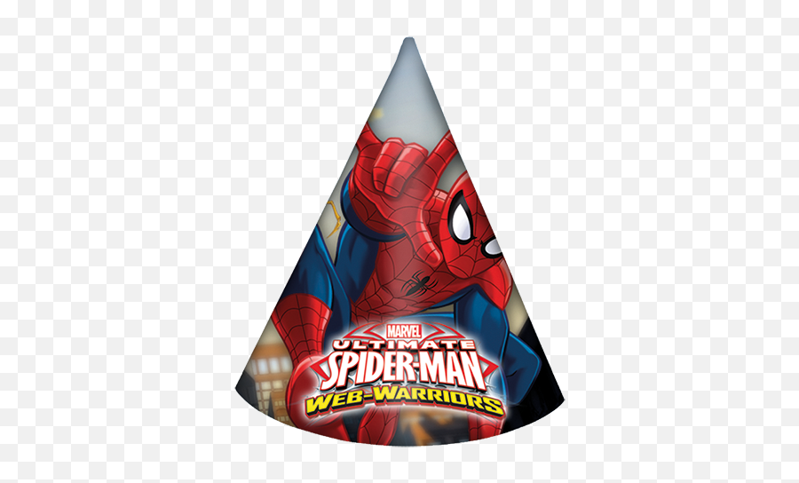Download Hd Spiderman Birthday Hat Png - Party Hat Spiderman,Birthday Hat Png